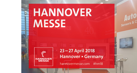 오토닉스가 HANNOVER MESSE 2018에 여러분을 초대합니다